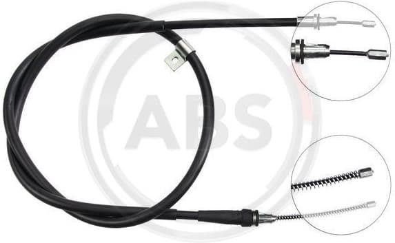 Cable Pull, parking brake K15317