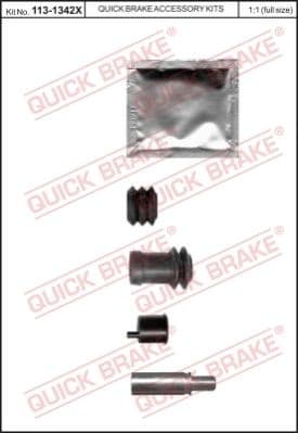Brake caliper guide repkit 1131342X