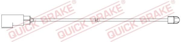 Brake pad wear indicator WS0328A