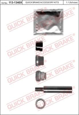 Brake caliper guide repkit 1131340X