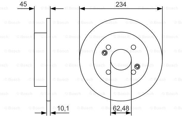 Brake Disc 0986479D02 - image 5