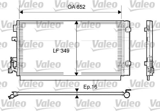 Condenser, air conditioning 814094