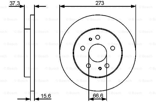 Brake Disc 0986479432 - image 2