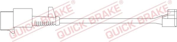 Brake pad wear indicator WS0280A