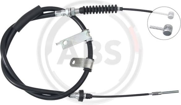 Cable Pull, parking brake K13421