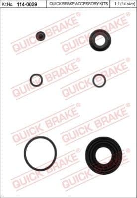 Repair Kit, brake caliper 114-0029