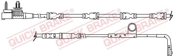 Brake pad wear indicator WS0364A