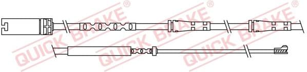 Brake pad wear indicator WS0307A