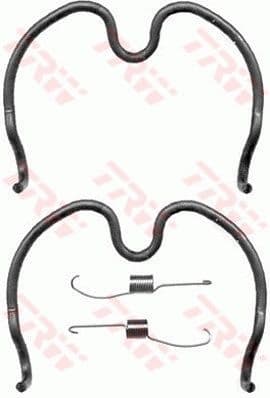 Accessory Kit, brake shoes SFK372