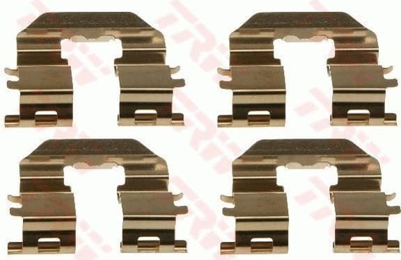 Accessory Kit, disc brake pad PFK617