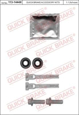 Brake caliper guide repkit 1131444X