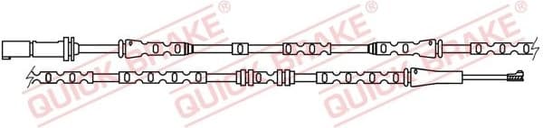 Brake pad wear indicator WS0304A
