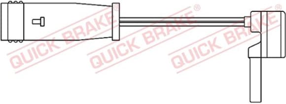 Brake pad wear indicator WS0196A - image 2