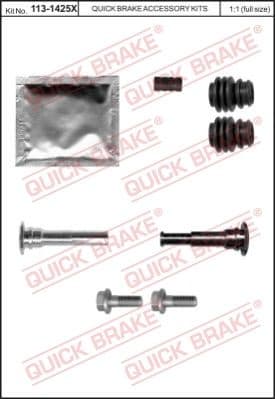 Brake caliper guide repkit 1131425X