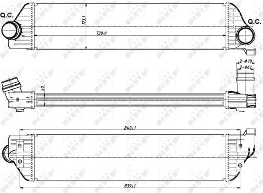 Charge Air Cooler 30358