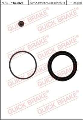 Repair Kit, brake caliper 114-0023