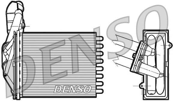Heat Exchanger, interior heating DRR09042
