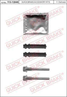 Guide Sleeve Kit, brake caliper 113-1304X