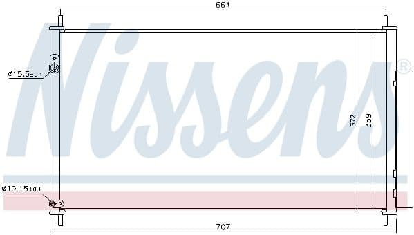 Condenser, air conditioning ** FIRST FIT ** 940446