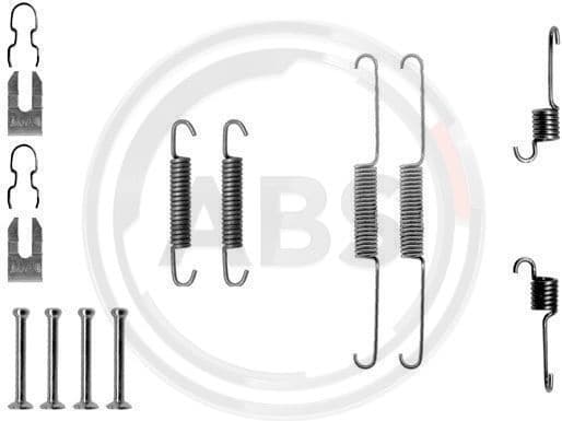 Accessory Kit, brake shoes 0763Q