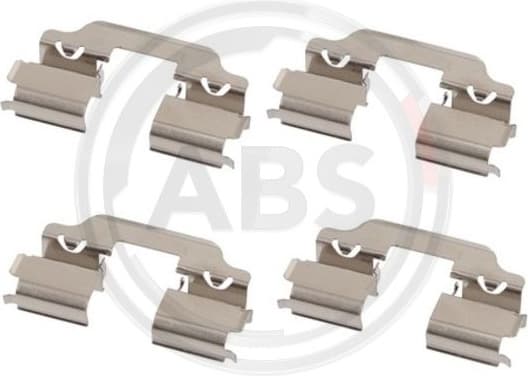 Accessory Kit, disc brake pad 1858Q