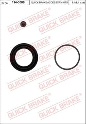 Repair Kit, brake caliper 114-0006