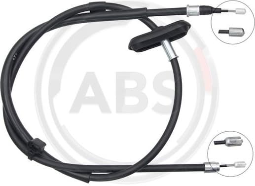 Cable Pull, parking brake K17418