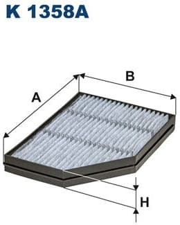 Filter, cabin air K1358A