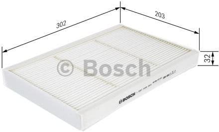 Filter, cabin air 1987435004