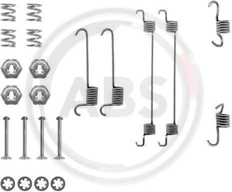 Accessory Kit, brake shoes 0650Q