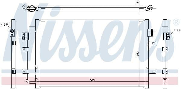 Condenser, air conditioning ** FIRST FIT ** 940431
