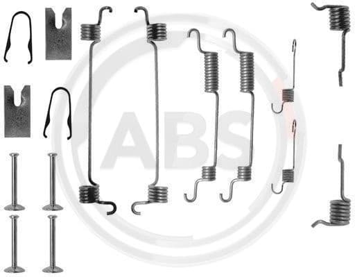 Accessory Kit, brake shoes 0764Q