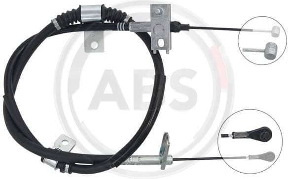 Cable Pull, parking brake K17450