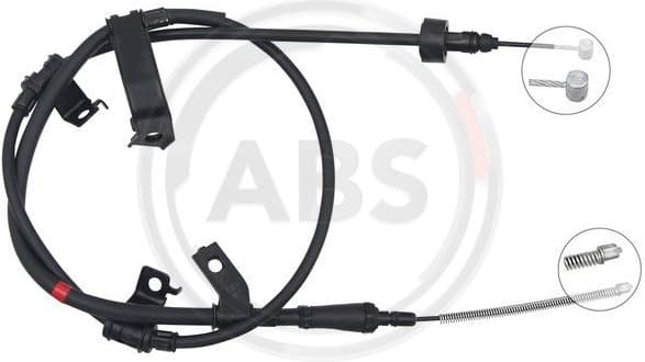 Cable Pull, parking brake K17474