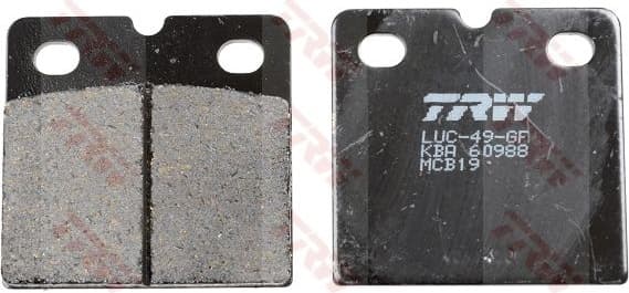 Brake Pad Set, disc brake Organic Allround MCB19