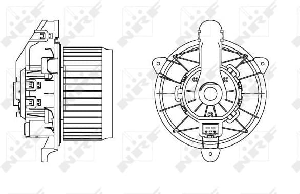 Interior Blower EASY FIT 34167