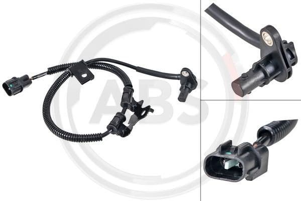 Sensor, wheel speed 31598