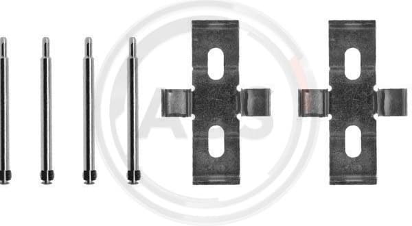 Accessory Kit, disc brake pad 1009Q