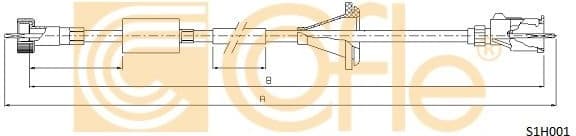 Speedometer Cable S1H001