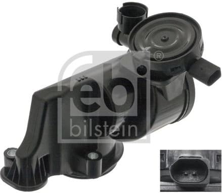 Oil Separator, crankcase ventilation febi Plus 49184