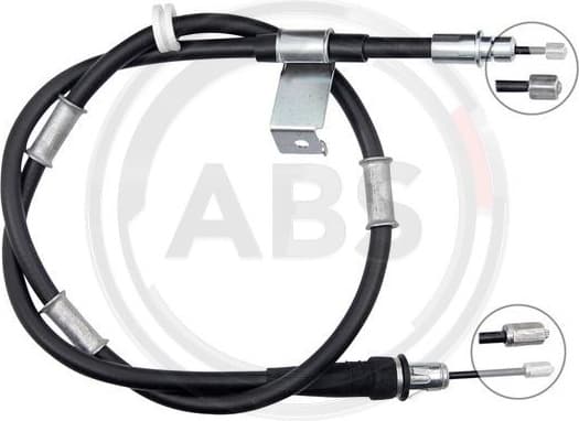 Cable Pull, parking brake K19835