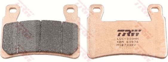 Brake Pad Set, disc brake Sinter Street MCB703SV
