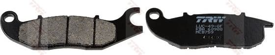 Brake Pad Set, disc brake Organic Allround MCB759