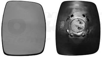 Mirror Glass, exterior mirror * HAGUS * 3078830