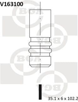 Valve inlet V163100
