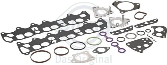 Gasket set for turbocharger, oil cooler 524.281