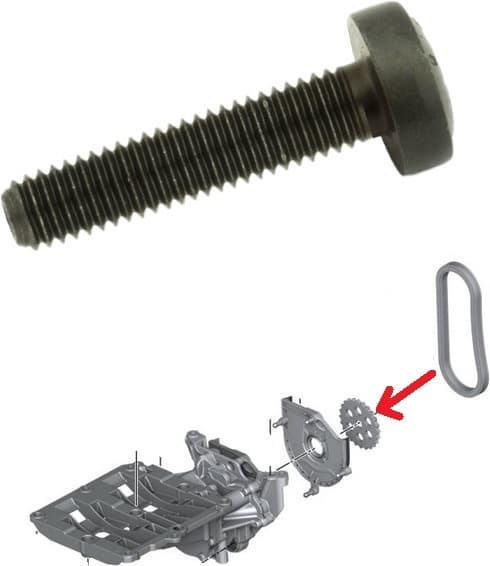 Bolt pulley, sprocket 11417823426 - image 2