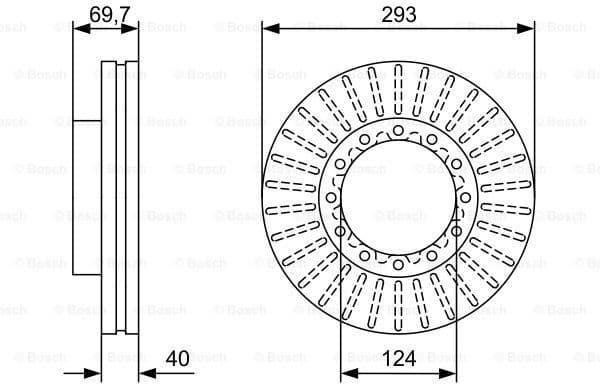 Brake Disc 0986479D14