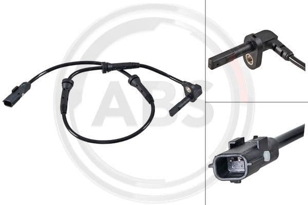 Sensor, wheel speed 31649