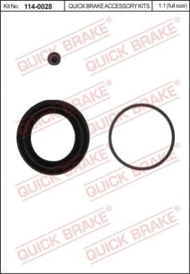 Repair Kit, brake caliper 114-0028